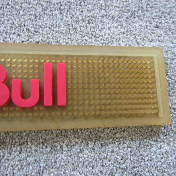 Red Bull Rubber Bar Drink Spill Mat 23.25" Long x 3.5" Wide - Used - Picture 5 of 9